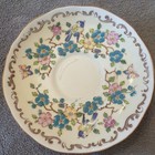 Crown Staffordshire Fine Bone China Teacup   Saucer Made In England Floral bird