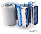 3ft Centronics Cn36 Male To Male Flat Ribbon Printer Cable  Cablesonline P-4f03