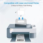 4x6 Inch Shipping Address Labels for Inkjet Or Laser Printer  Usps Mailing Shipp