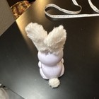 Vintage Wind-up Rabbit Toy With Plush Ears And Tail