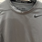 Nike Pro Combat Dri-fit Shirt L Fitted Long Sleeve Training Top Mens 618984-065