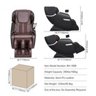 Full Body Massage Chair Zero Gravity 3d Shiatsu Recliner With 6 Modes
