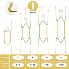 4 Pcs Plate Hangers For Walls 6 8 10 12 Inch Wall Plate Hangers Invisible Wire