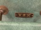 Samsonite 1950s Vintage Luggage Suitcase 21 x13  Marbled Green