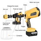 High Pressure Airless Paint Sprayer Spray Gun Cordless For Makita 18v Battery 
