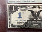 Fr 235 1899  1 One Dollar Silver Certificate  black Eagle   Pmg 40