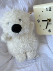 Fluffy Little Polar Bear Soft Plush Doll Gift Kids Toy 7in