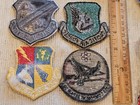 1960s Usaf Air Force Vietnam Cold War Squadron Command Patch Lot X4 A L  k   