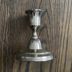 Vintage Silver Candle Stick Set