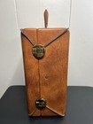 Vintage Portable Travel Liquor Bar In Leather Brief Case  Tools  Recipes