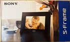 Sony Dpf-d92 9 Inch Lcd S Frame Digital Photo Frame Black Euc 16 9 Ratio
