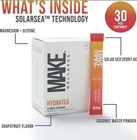 Make Wellness Hydrated Grapefruit Hydration   Electrolyte Drink Mix 30 Sachets