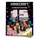 Minecraft 15th Anniversary Celebration Official Stickers - Album   50 Pack Combo