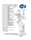 New  Genuine Mikuni Carb Rebuild Kit 2003-2008 Suzuki Lt-z 400 Atv Mk-bsr36-58