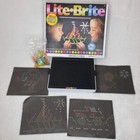 2018 Lite Brite Magic Screen Kit Tested Working 194 Pegs 3 Unused Sheets