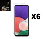 6  pack  Clear Lcd Film  pet  Screen Protector Shield For Samsung Galaxy A14 5g