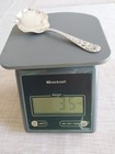 Stieff Rose Repousse Solid Sterling Silver Spoon Nut Bon Bon 35 Grams