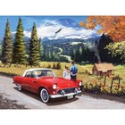Bits And Pieces 500 Piece Jigsaw Puzzle For Adults    a Stop To Look Back    Car By