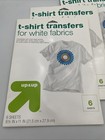 3 Packs T-shirt Transfers For White Fabric 6 Sheets Target 18 Total Sheets K2