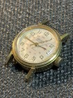 Vintage Swiss Gruen Precision Ladies Wind Up Gold Tone Watch for Parts Or Repair
