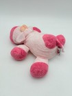 Ty Pluffies Pink Cow Plush Mooer Tylux Baby Lovey Stuffed Toy 2008 - 10   