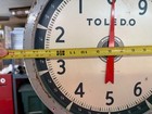 Vintage Working Toledo Model 2110 Hanging Scale 30lb - 2 Sides