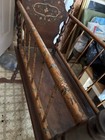 Beautiful Antique Rocking Baby Cradle Solid Wooden Baby Crib Handmade