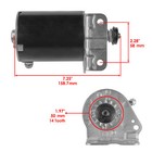 Starter For John Deere Tractor Lawn And Garden E100 E110 100 Series   Mia13018