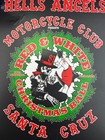 Hells Angels Motorcycle Club Christmas Ball Santa Cruz Ca 2003 Invitation Card