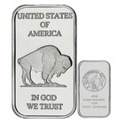Buffalo 999  Fine Silver The Troy Ounce Commemorative Strip