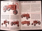 Case Va Series Tractors 1-2 Plow Size Dealer Brochure C1940s Jj Case Plow Co