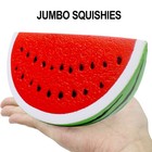6pcs Jumbo Squishies Slow Rising Strawberry Peach Banana Lemon Small 