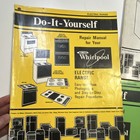 Lot Of 3 Vintage Whirlpool Appliance Do-it-yourself Repair Manuals 1980   s