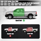 6  Running Boards For 2009-2018 Dodge Ram 1500 Quad Cab Extended Cab Side Steps