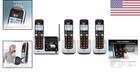 Advanced 4-handset Cordless Phone With Caller Id   Lighted Keypad  Dect 6 0