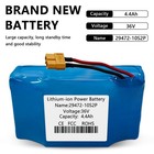 36v 4 4ah 10s2p Brand New Li-ion Battery For Hoverboard Scooter Balance Board