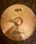 Zildjian Zbt 16 In Band Crash Cymbal Set - Lightly Used W new Leather Handles