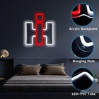 International Harvester Neon Signs For Wall Decor Dimmable Ih Farmall Tractor Ve
