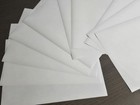 10 Sheets Dry Gummed Paper Lick   Stick Back Diy Stamp Making Labels Craft