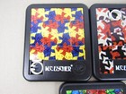 M c  Escher Slide Puzzle Lot  3  3 5 x4  Loncraine Broxton 2010 Lizards Fish
