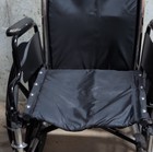 Invacare Manual Wheelchair Black Foldable Steel Padded Armrest 4 Wheels