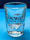 4 Dewars Blended Scotch Whisky Glass Shot Rocks Low Ball Cocktail Bar Libbey 2oz