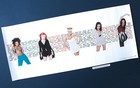 Original 1997 The Spice Girls Promo-only Poster Victoria Beckham Geri Halliwell