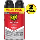Raid   Ant   Roach Killer 26  Fragrance-free Bug Spray  17 5 Fl  Oz 2 Count  new 