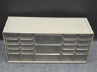 23 Drawer Akro Mils Organizer Storage Cabinet Small Parts Plastic Bin 10-136