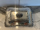 Barker Ellis Very Large Entree Dish England Silver Plated England Circa 1912