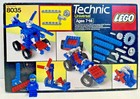  8035  Lego Technic  Universal Set  used 100  Complete Verified  Vintage Retired