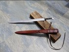 36  Hand Forged Carbon Steel Viking Sword Sharp Battle Ready Sword With Scabbard