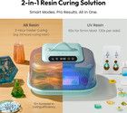 Resin Curing Machine G3 With Uv Resin Light  2h 1min Fast Curing  Silicone Mat I