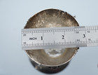 R Linton Silver   18k Jewish Kiddush Cup Goblet Grape Vine Motif 426 Gr - F159